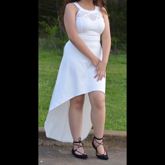 Sweet Storm Dresses & Skirts - White formal dress with lace top